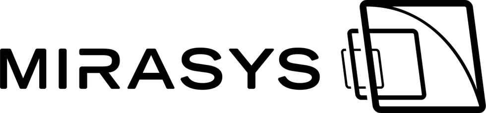 Mirasys logo black