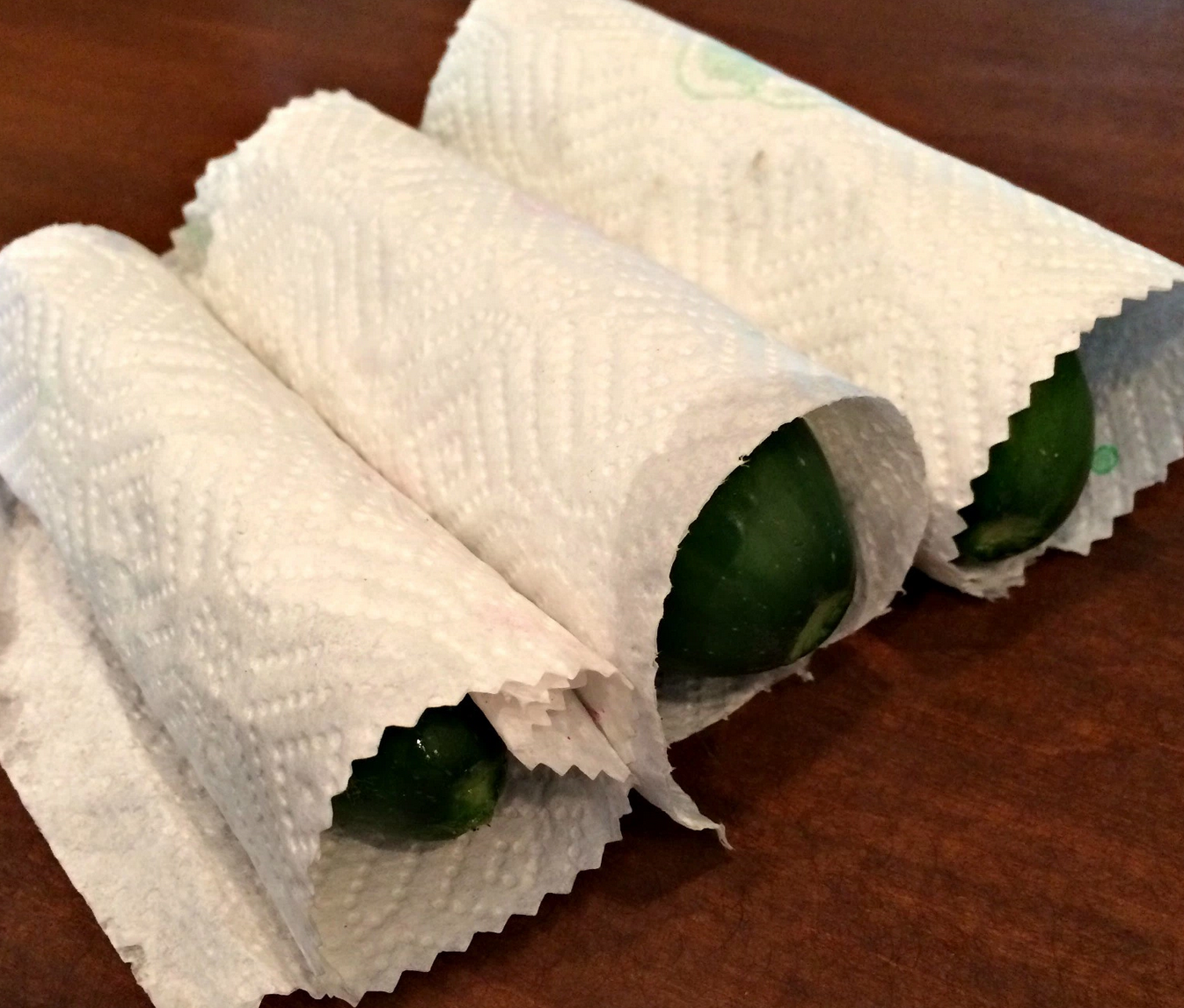 Storing Cucumbers