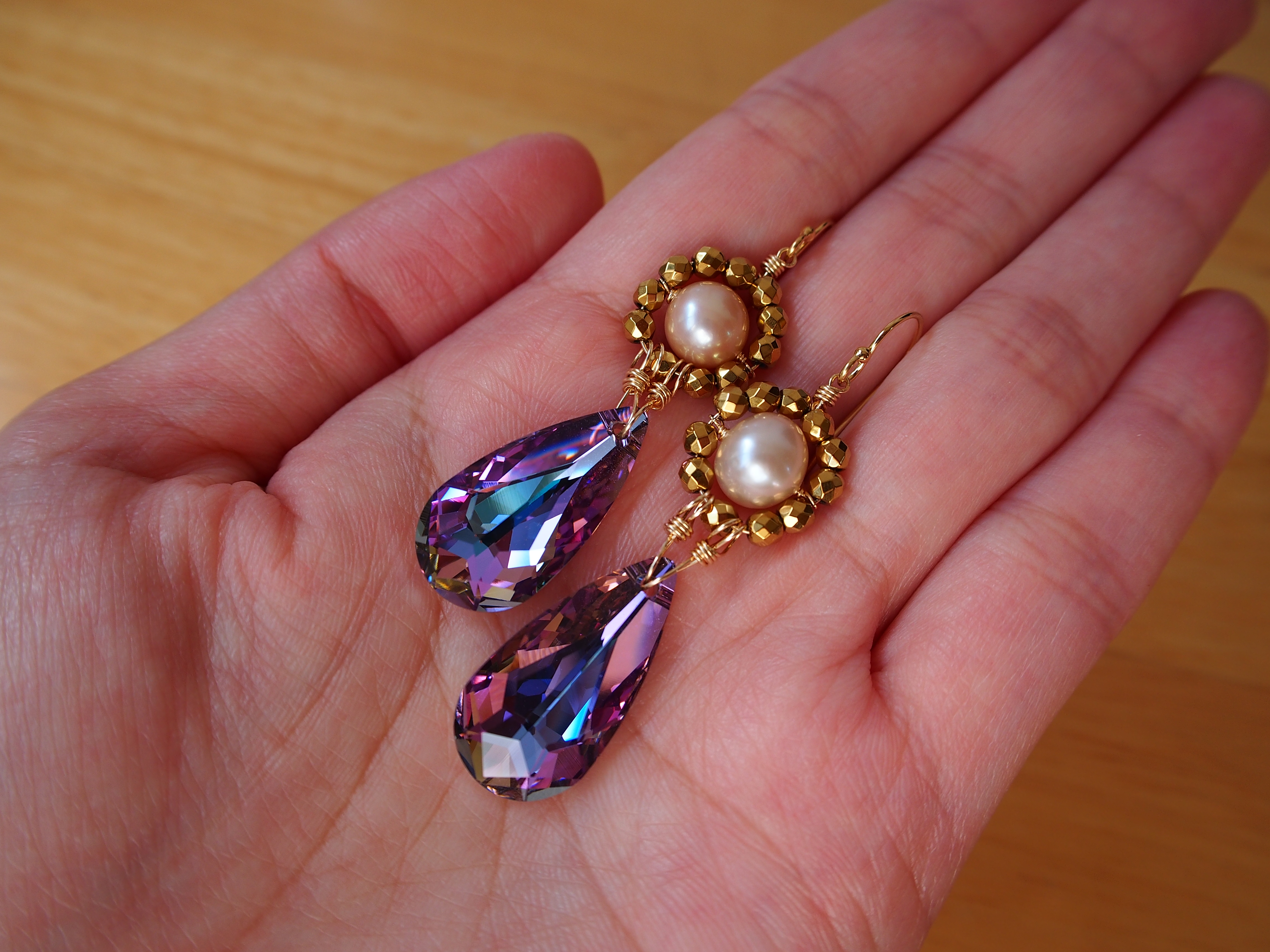魚座満月○アフロディーテのピアス