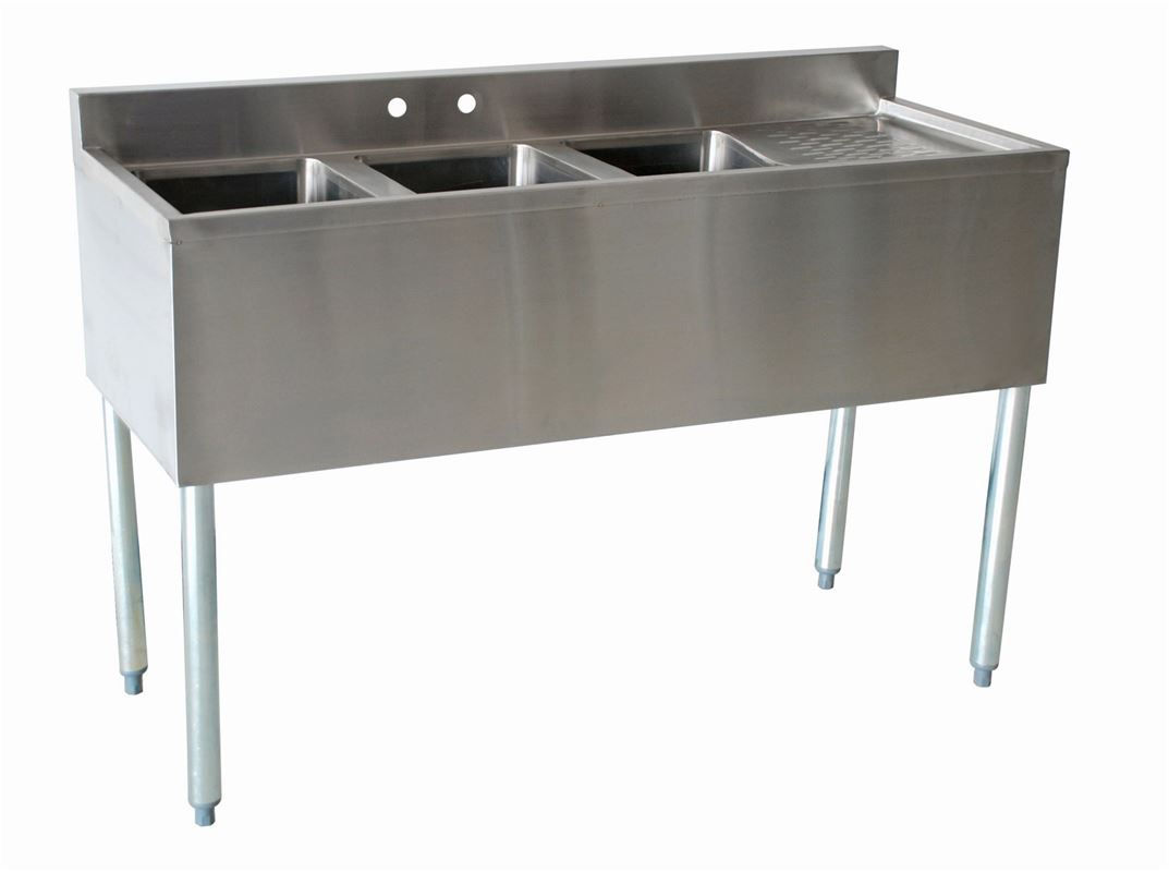 MBAR3B48-R bar sink, front view
