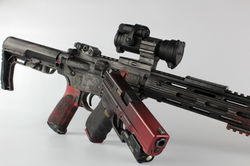Distressed Cerakote Pistol and Rifle