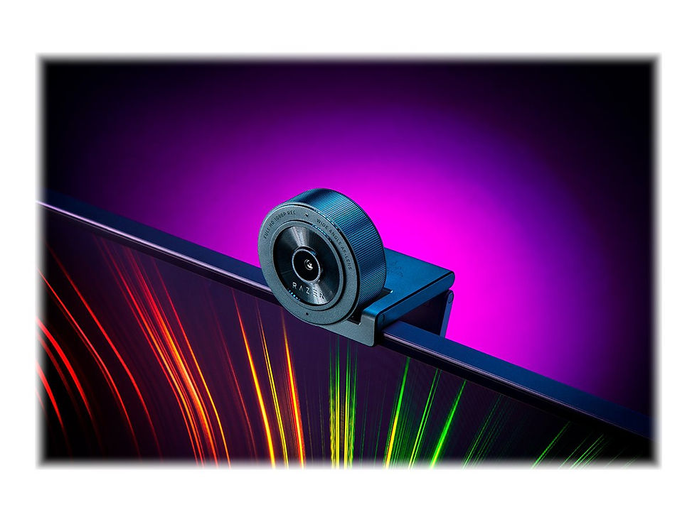 Miniatyrbild: Razer Kiyo X - Webbkamera - färg - 2,1 MP - 1920 x 1080 - USB 2.0 - MJPEG, YUV2