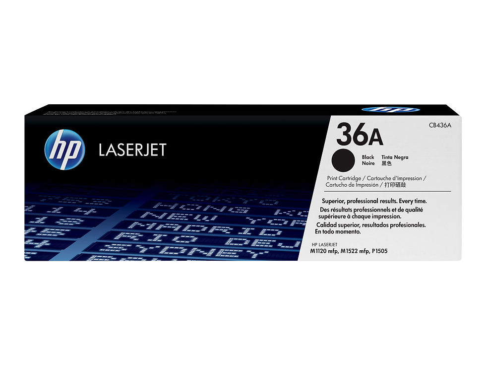 HP 36A - Svart - original - LaserJet - tonerkassett (CB436A) - för LaserJet M112