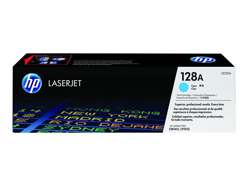 HP Toner 128A cyan HV CLJ Pro CP1525n 1525nw CM1415fn 1415fnw