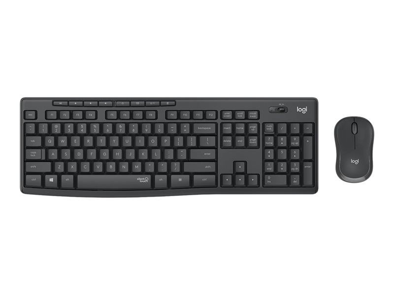 Miniatyrbild: Logitech MK295 Silent - Trådlös Mus & Tgb - Nordic