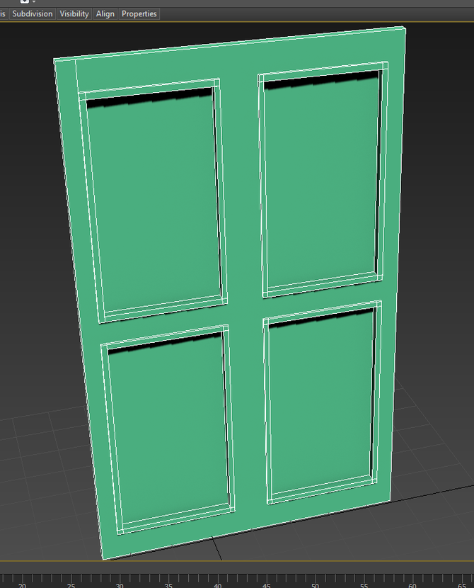 Here is the model and texture in stages