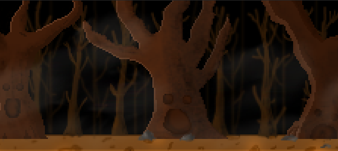 finishing the woods