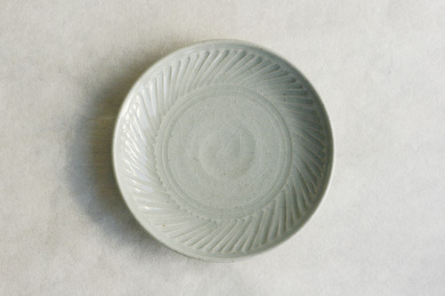 雄勝青瓷 銘々皿 鎬 | hirosegama