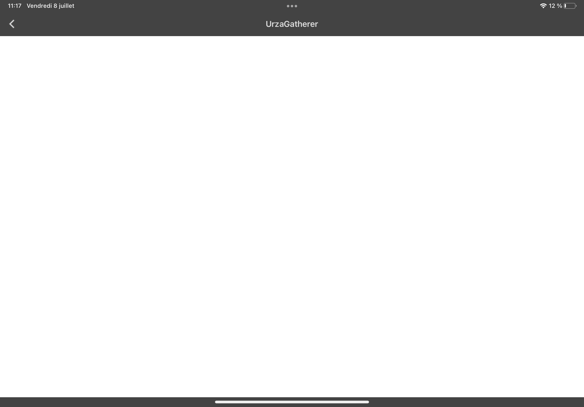 White screen content media
