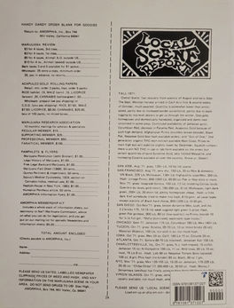 The Marijuana Review 1971 vol.1 no.8 back cover.