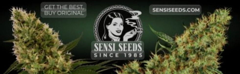 Sensi Seeds logo.