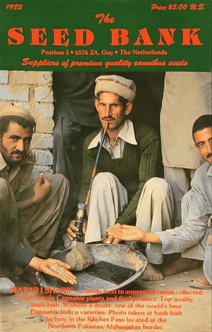 The Seed Bank 1985 cannabis Seed catalog #1.