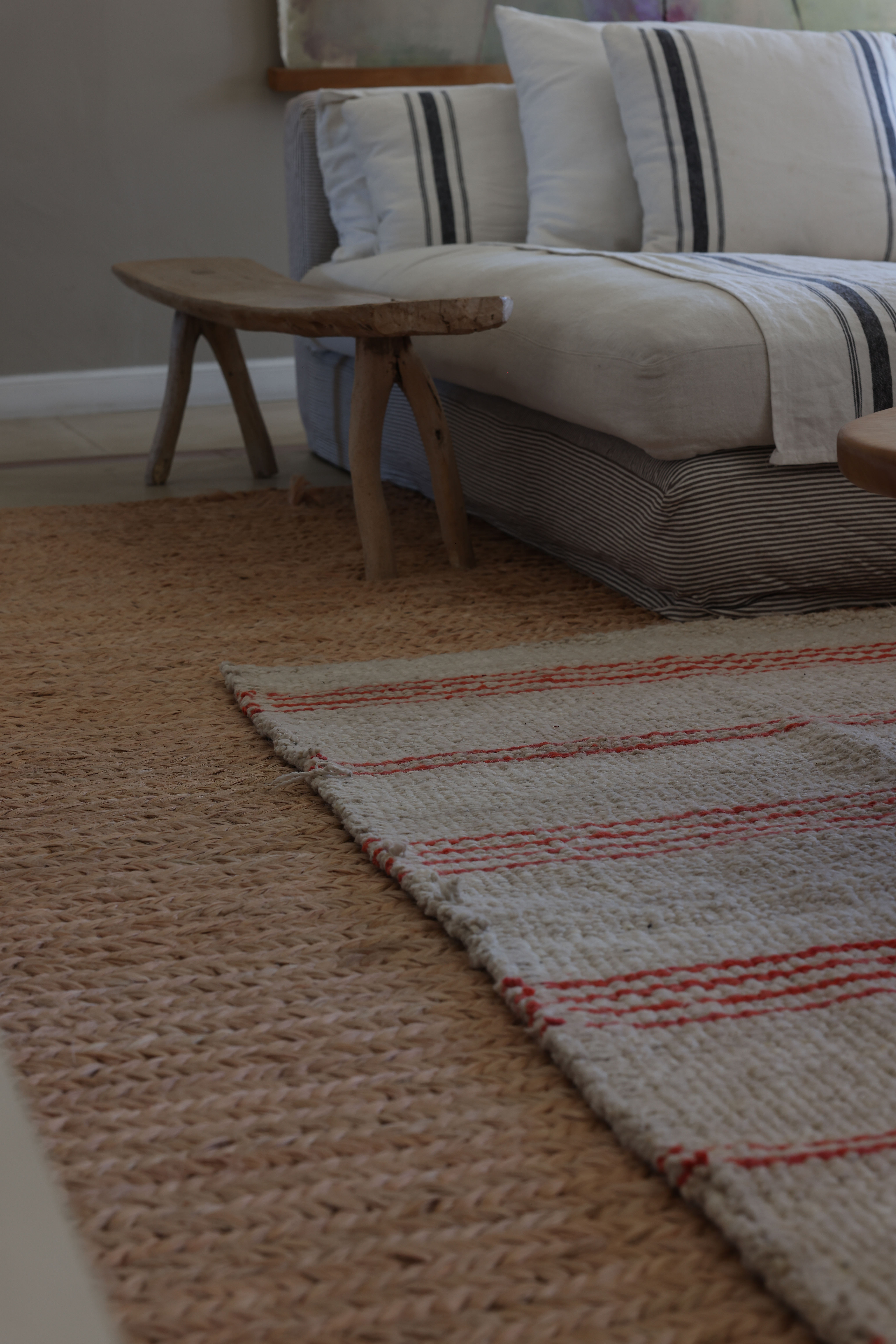 Rayada Té Con Leche y Rojo