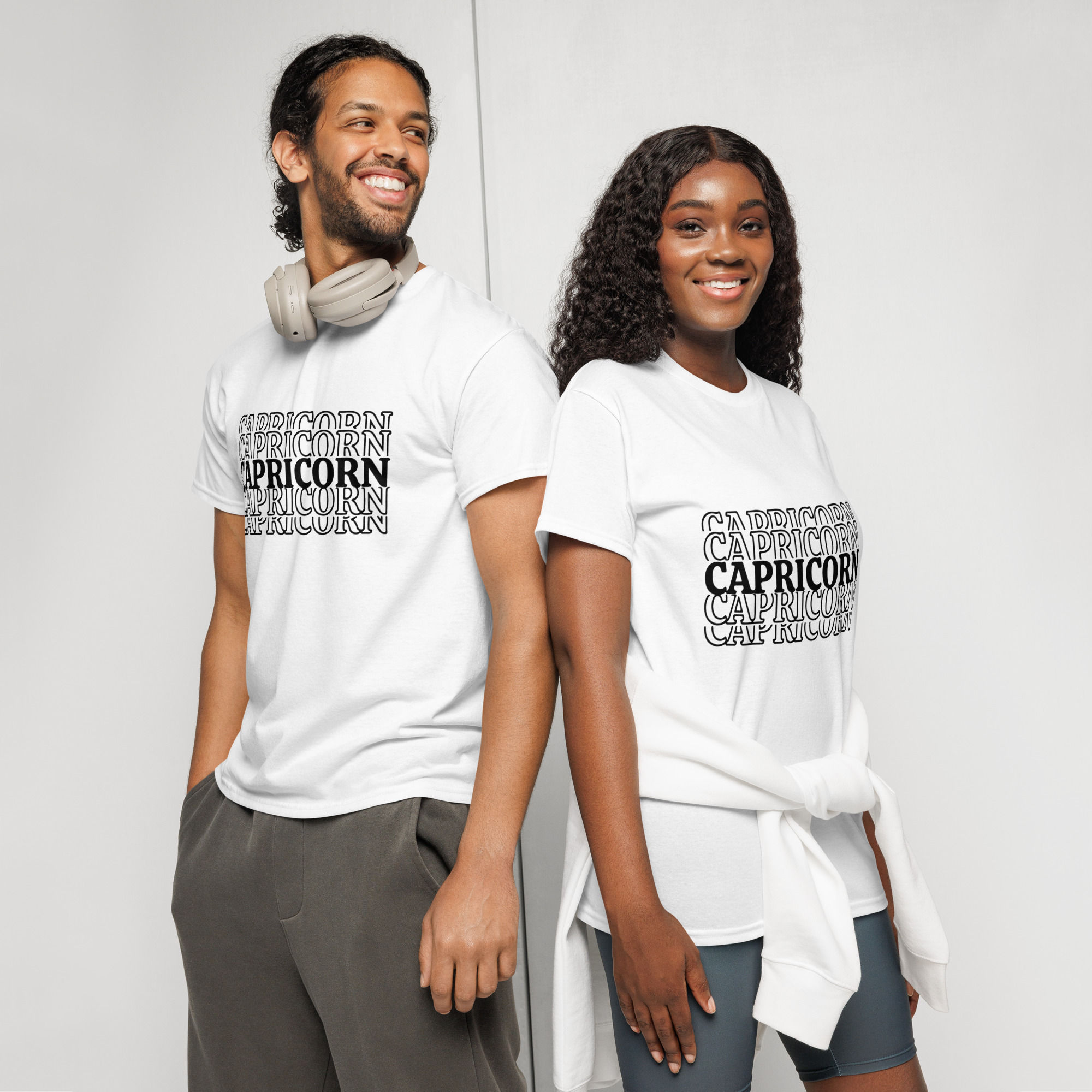 Capricorn Stacked Sign T-Shirt