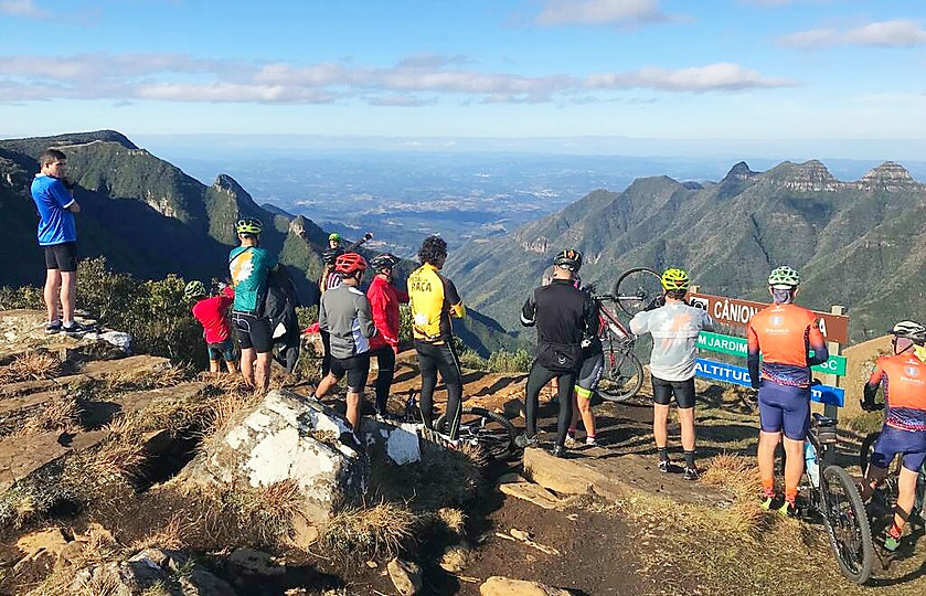 Desafio Serra do Rio do Rastro no pedal e visita ao Canion Ronda