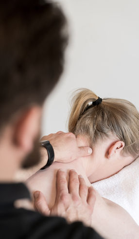 Physiotherapy treatment for neck and back pain massage - Sports Sense Physio