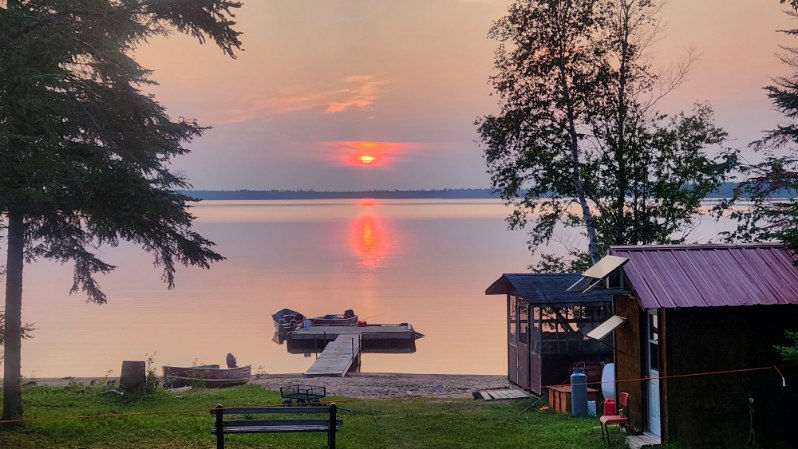Fly in fishing trip on Peninsular lake for walleye and pike in Nakina, Ontario, Canada