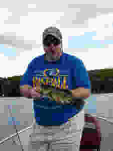 Man with nice bass from Haliburton, Ontario