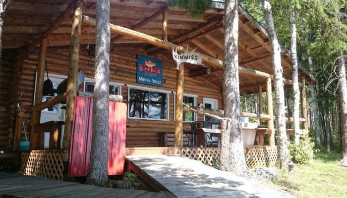 Fly in fishing outpost in Northern Ontario, Canada