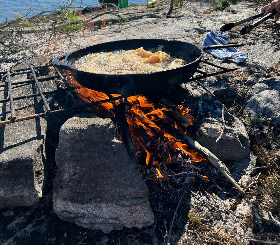 Fly in fishing report from Miniss Lake, Ontario, Canada