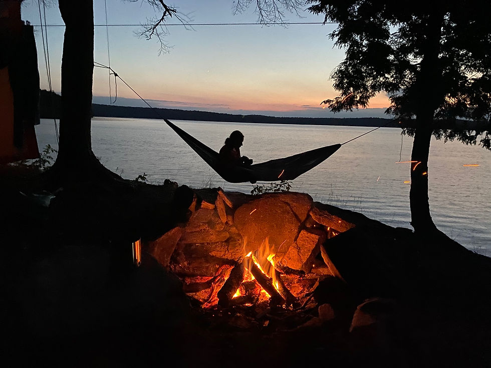 Camping and fishing trip report from Algonquin Park, Ontario