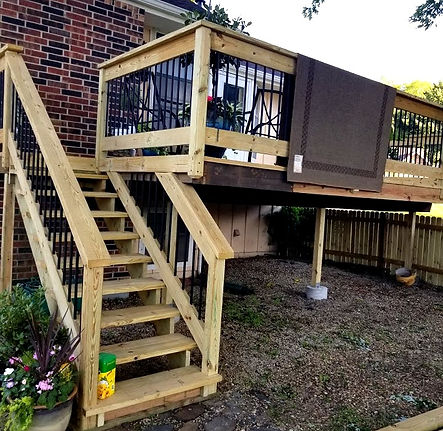 Deck wood rot repairs company near me in Terrell Hills TX by Home Pros Painting and Home Repairs