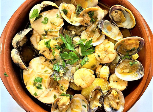 Cazuelina de Merluza a la Asturiana