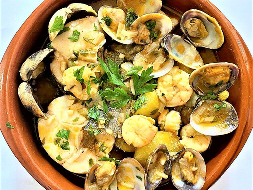 Cazuelina de Merluza a la Asturiana