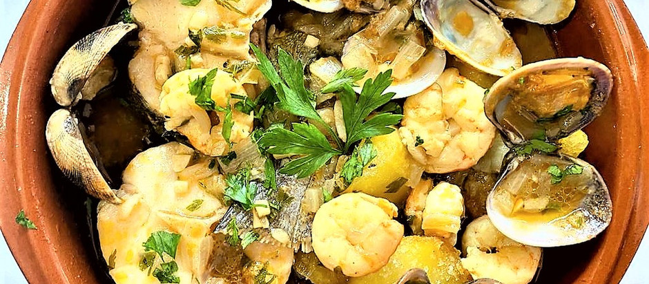 Cazuelina de Merluza a la Asturiana