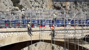 Cañón del Mascarat, Altea-Calpe. MRD Estructuras Tubulares