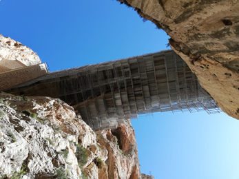 Cañón del Mascarat, Altea-Calpe. MRD Estructuras Tubulares