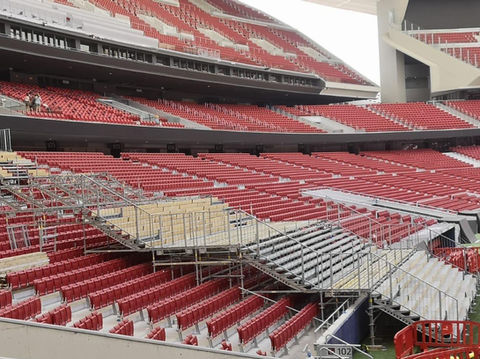 Estadio Wanda Metropolittan, MRD Estructuras Tubulares