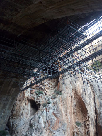 Cañón del Mascarat, Altea-Calpe. MRD Estructuras Tubulares