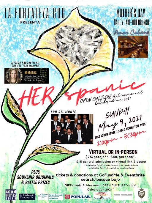 Recaudación de fondos y evento del día de las madres en East Harlem