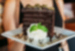BLACK GOLD BIRTHDAY CAKE