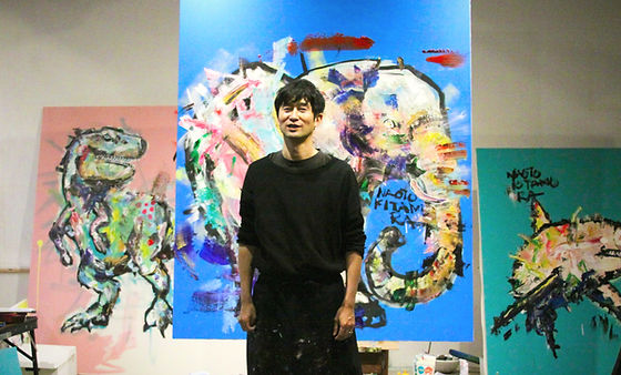 北村直登 Naoto Kitamura 2018年 原画 F0（北村直登さんの絵を飾ろう 