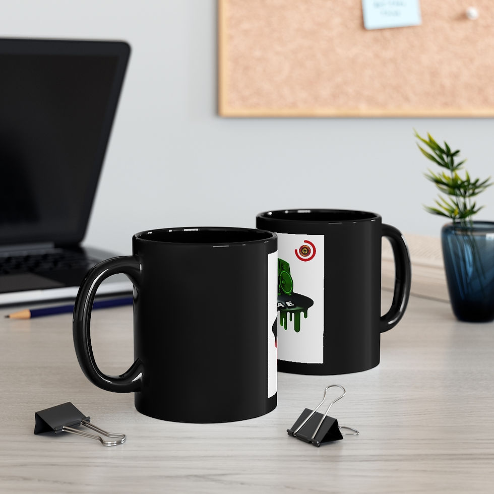 Thumbnail: Sound System Club Reggae11oz Black Mug