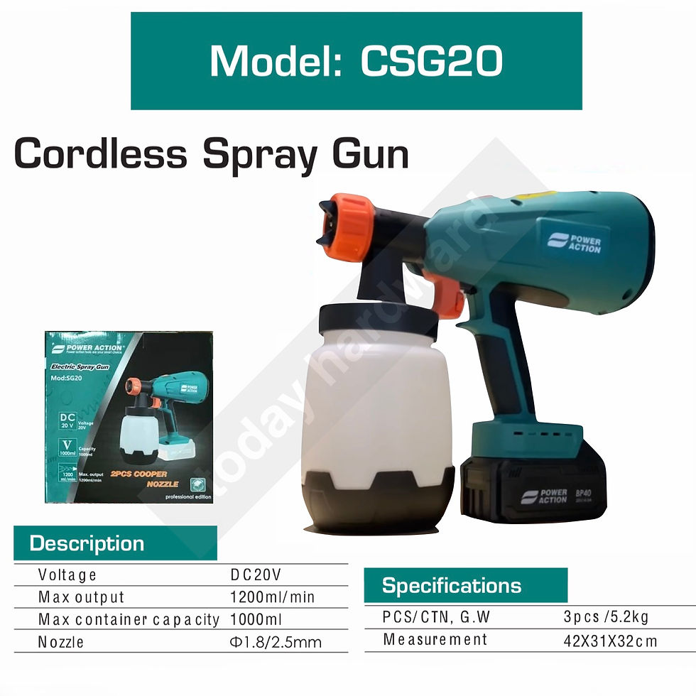 Thumbnail: Power Action Cordless Sray Gun (CSG20)