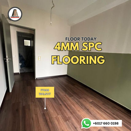FT408 Walnut -Floor Today 4mm SPC Flooring