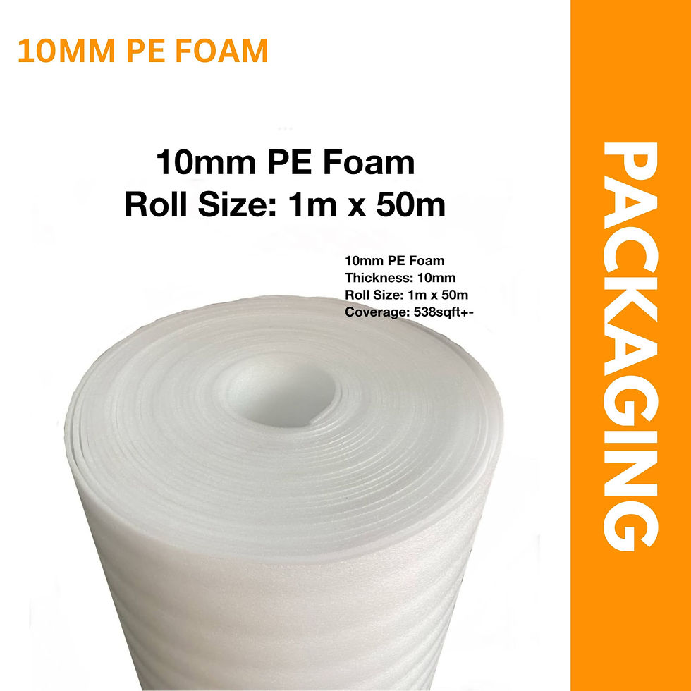 Thumbnail: PE FOAM ROLL/ 1M X 5M X 2MM (T)/ 1M X 10M X 1MM (T)