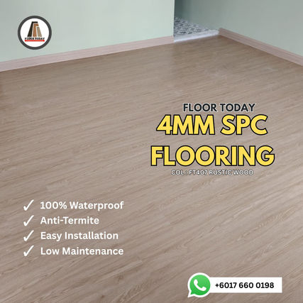 FT407 Rustic Wood -Floor Today 4mm SPC Flooring