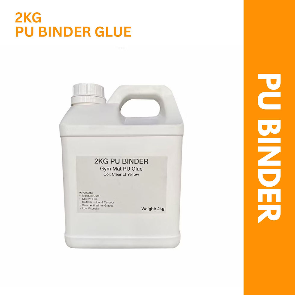Thumbnail: PU Binder 2kg/ Gym Mat PU Glue/ EPDM PU Adhesive Binder/ Moisture Cure/ Gym Floo
