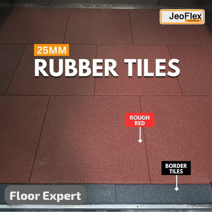 Install Rubber Mat at Lift