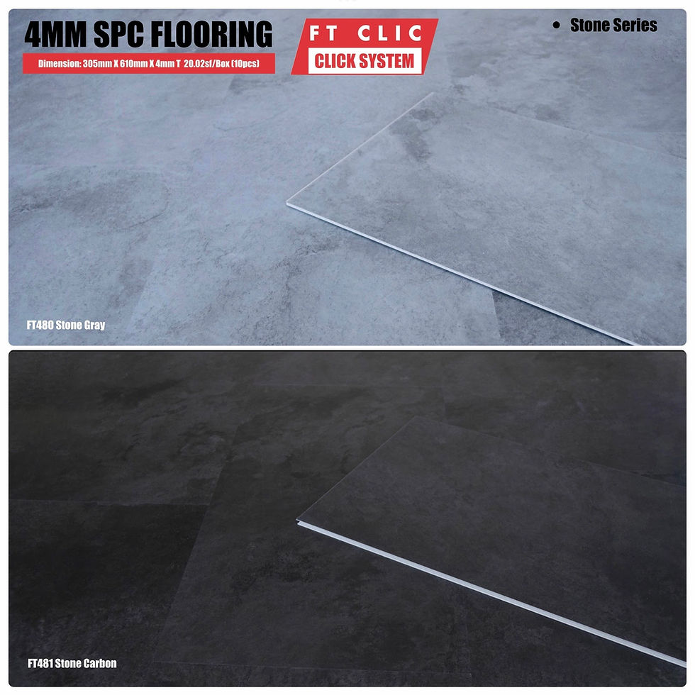 Thumbnail: Floor Today 4mm SPC Flooring (FT-Clic) 24.03sf/box (10pcs)