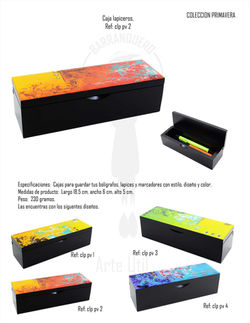 Caja lapiceros catalogo a.lopez c