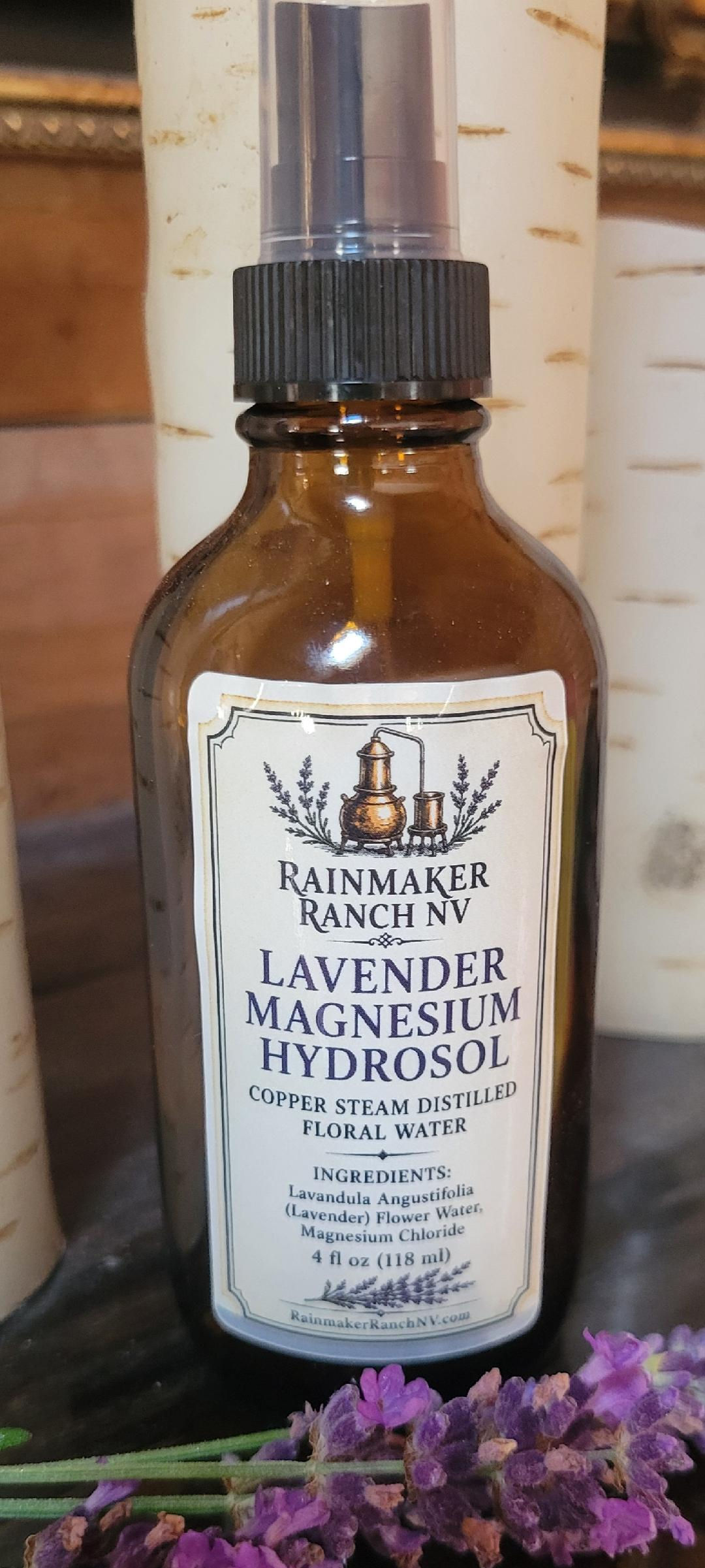 Lavender Hydrosol with Magnesium - 4 oz