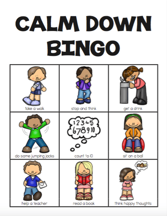 calm down bingo.png