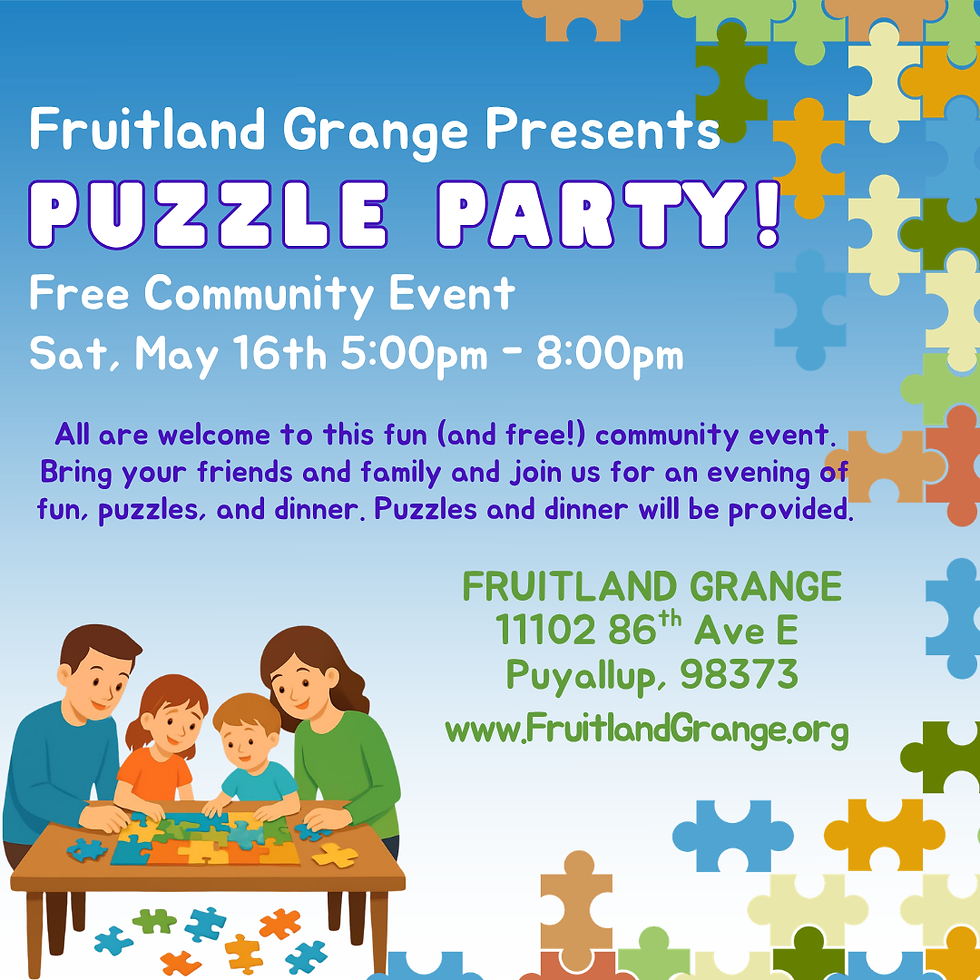 Puzzle Party May 2026