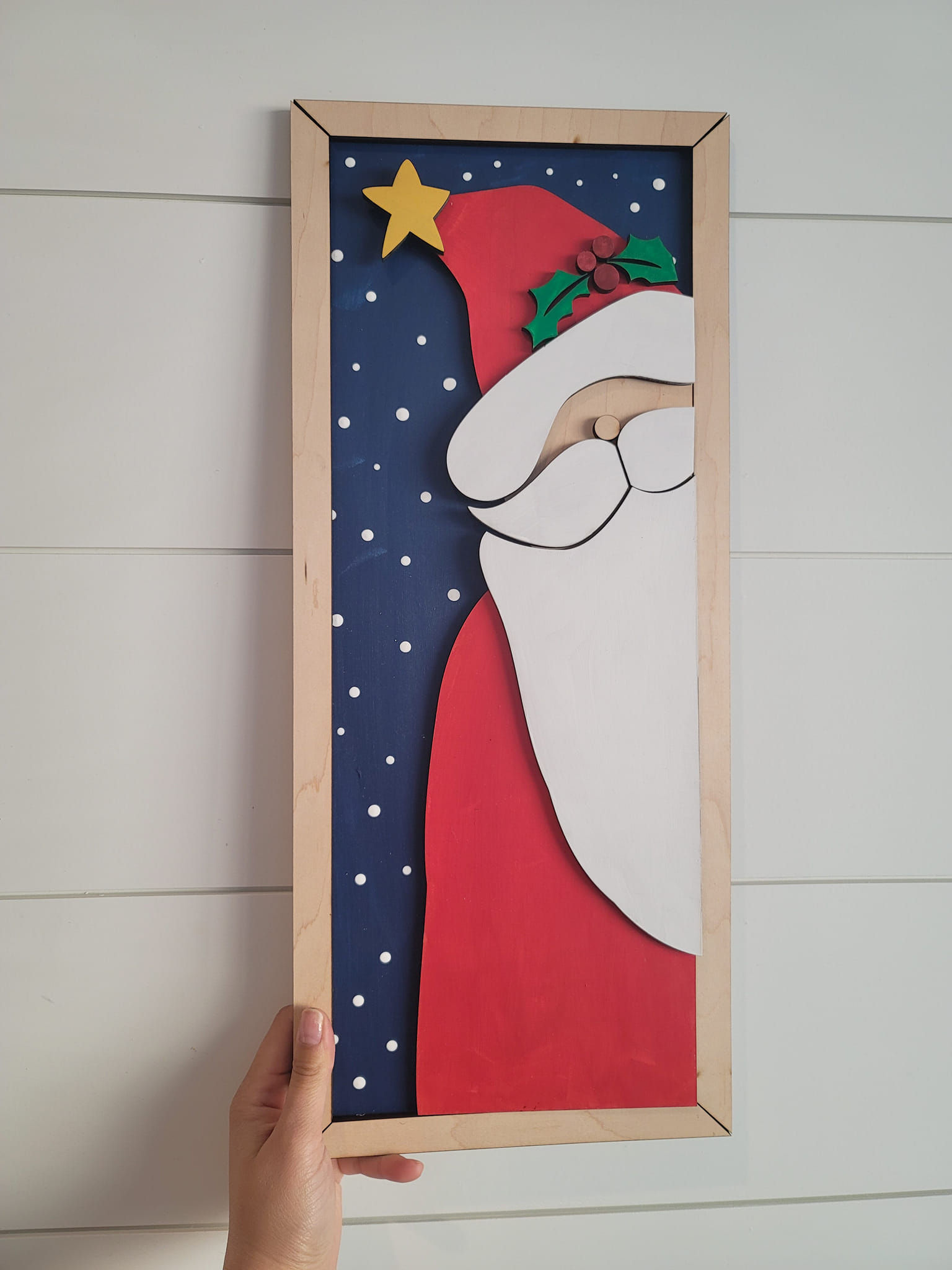 SantaTable Top Sign (Wood)