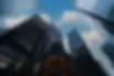 Black-glass-commercial-skyscrapers